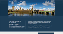 Desktop Screenshot of globalscopepartners.com